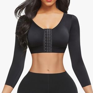 FeelinGirl Arm Shaper post surgery lipo compression sleeves arm faja shapewear